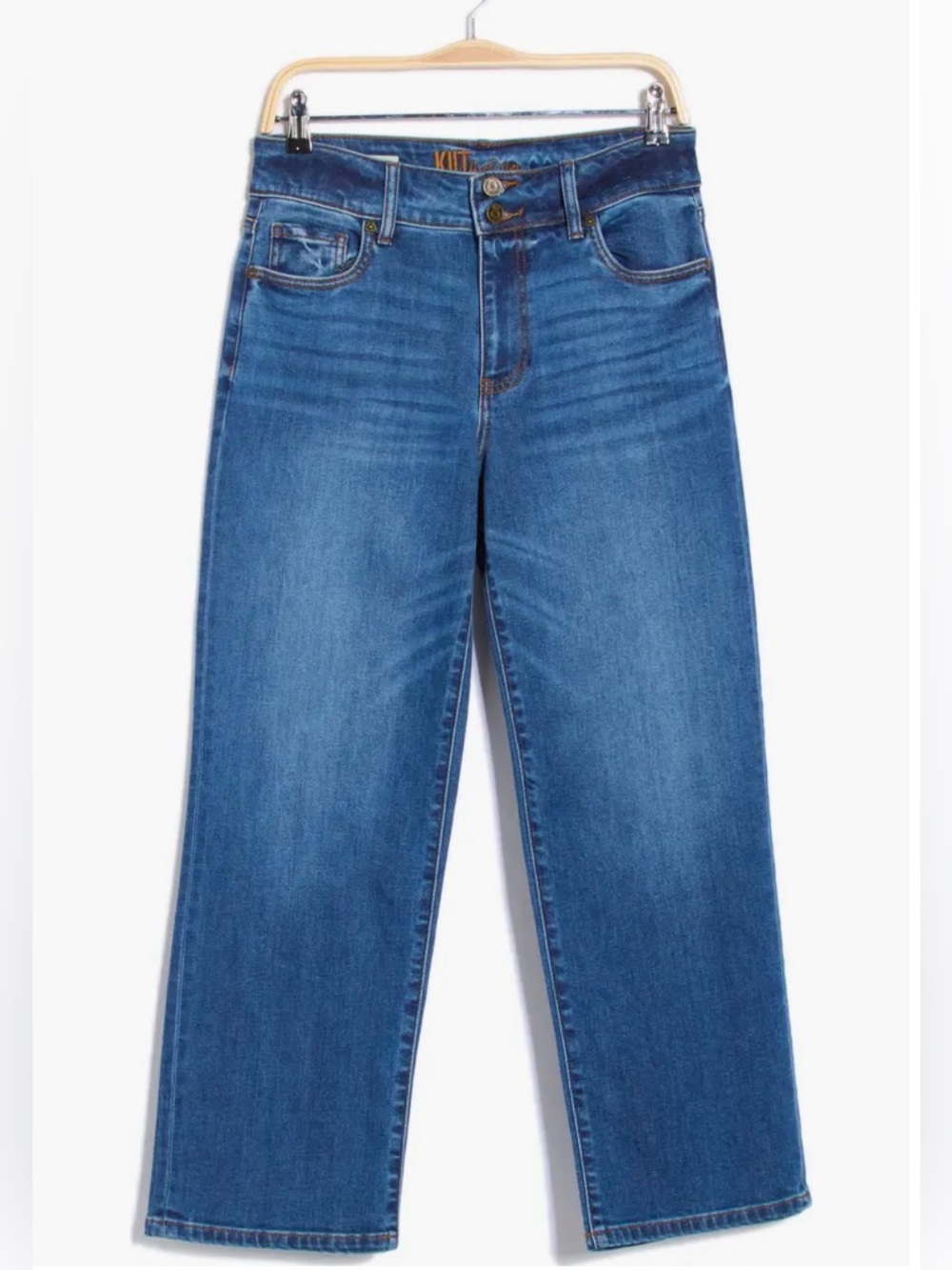 Kut from the Kloth Lucy High Waist Wide Leg Jeans 12 - Picture 3 of 10